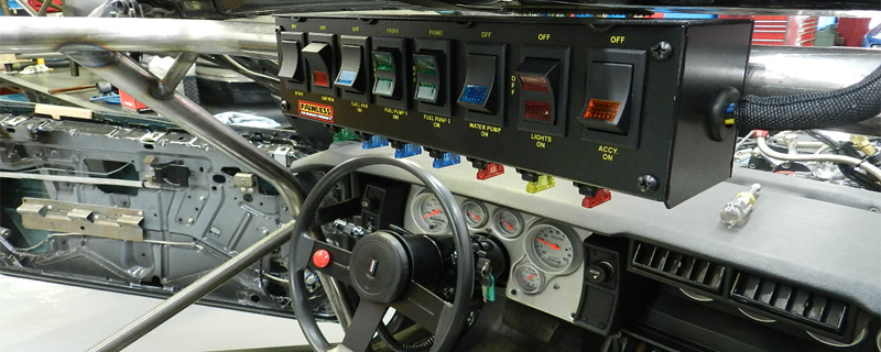 RCS Override Racing Switch Panel